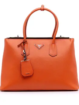 Prada 2000-2025 Saffiano Cuir Turnlock Twin satchel 31905119