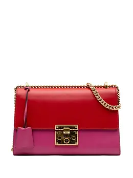 Gucci 2016-2025 Medium Bicolor Leather Padlock shoulder bag 31902343