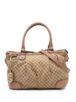 Gucci 2016-2025 Diamante Canvas Sukey satchel 31905474