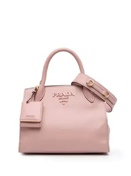 Prada 2010-2025 Small Saffiano Cuir Monochrome Top Handle Tote satchel 31903275