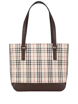 Burberry 2000-2017 House Check Canvas tote bag 31904011