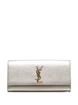 Saint Laurent 2015 Metallic Calfskin Cassandre clutch bag 31904591