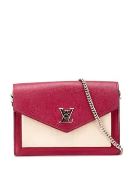 Louis Vuitton 2018 Bicolor Leather MyLockMe Chain Pochette crossbody bag 31903611