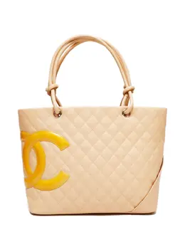 Chanel 2005-2006 large Cambon matelassé tote bag 31900434