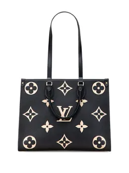 Louis Vuitton 2021-2025 Bicolor Monogram Empreinte Giant Onthego MM satchel 31901355