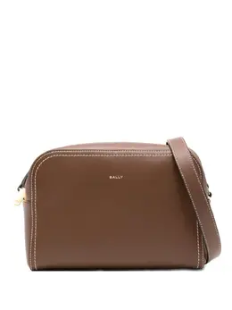 Bally contrast-stitch leather bag 31814461