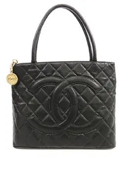 Chanel 2003-2004 Caviar Medallion tote bag 31905993