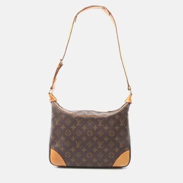 Louis Vuitton Boulogne Pm Shoulder Bag Monogram Canvas Brown 1206257