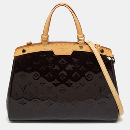 Louis Vuitton Amarante Monogram Vernis Brea MM Bag 1205509