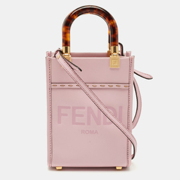 Fendi Light Purple Leather Mini Sunshine Crossbody Bag 1205445