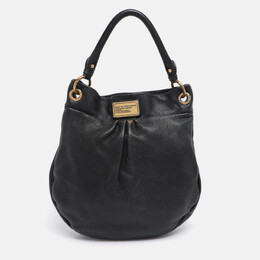 Marc Jacobs Black Leather Classic Q Hillier Hobo 1205069