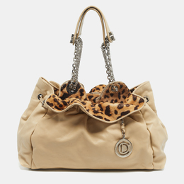 Christian Dior Beige Leather Le Trente Shoulder Bag 1205000