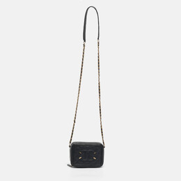 Chanel Black Quilted Caviar Leather CC Filigree Vanity Bag 1204867
