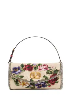 Valentino Garavani small Vain Soft embroidered shoulder bag 29463792