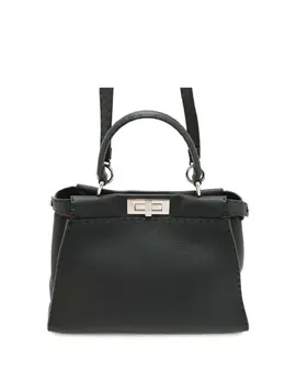 Fendi 2000-2010 Medium Leather Peekaboo Selleria satchel 31907147