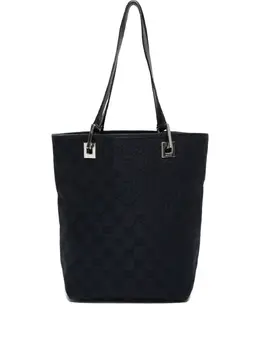 Gucci 1990s monogram-pattern tote bag 31901223