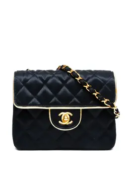 Chanel 1989-1991 mini quilted chain shoulder bag 31900426