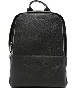 John Richmond leather mesh-panel backpack 31808718
