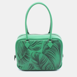 Hermes Plume Green Leather Shoulder Bag 1206230