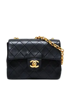 Chanel 1990s mini matelassé chain shoulder bag 31900443