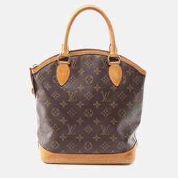Louis Vuitton Lockit Brown Monogram Canvas Tote Bag 1206262