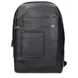 Piquadro Black Leather Crossbody Bags pi15271616676105bt