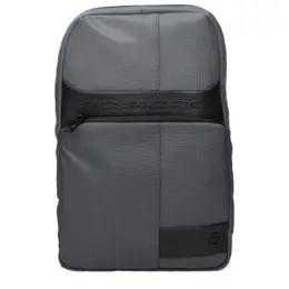 Piquadro Gray Fabric Crossbody Bags pi15271623688457bt