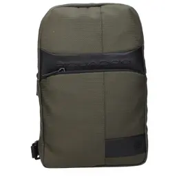 Piquadro Green Fabric Crossbody Bags pi15274566025481bt