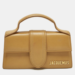 Jacquemus Tan Leather Mini Le Bambino Top Handle Bag 1206351