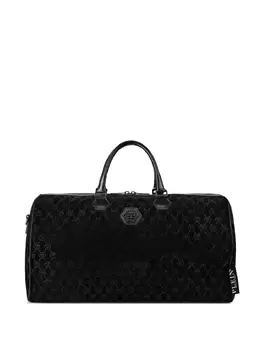Philipp Plein logo-pattern travel bag 30979206