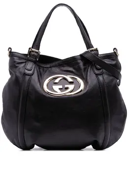 Gucci 2000-2015 Medium Leather Britt satchel 31933797