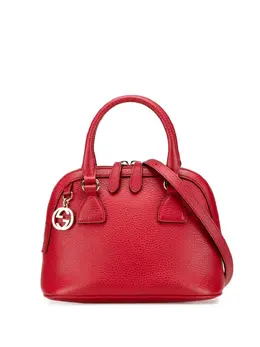 Gucci 2000-2015 Mini Leather GG Charm Dome satchel 31932663