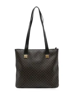 Celine 1998 Macadam Coated Canvas tote bag 31934034