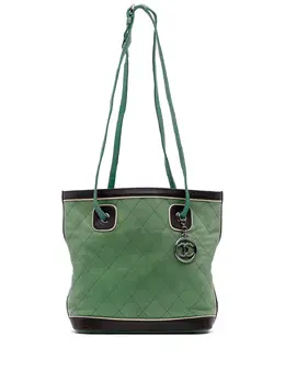 Chanel 2006-2008 CC Quilted Lambskin Country Club tote bag 31933769