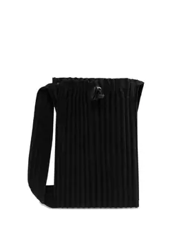 Issey Miyake pleated messenger bag 31901604