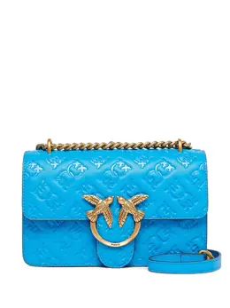 Pinko Love Birds debossed leather cross body bag 30379370