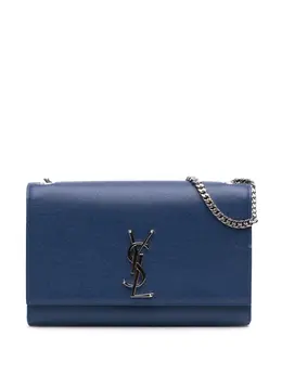 Saint Laurent 2017 Medium Grain De Poudre Monogram Kate crossbody bag 31936785