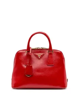 Prada 2010-2025 Small Saffiano Vernice Promenade satchel 31933778