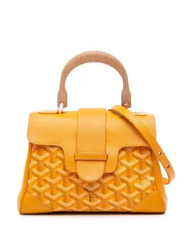 Goyard 2018 Mini Goyardine Saigon Souple satchel 31935222