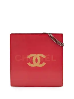 Chanel 2000-2002 Vinyl Hologram CC shoulder bag 31934025