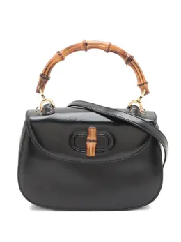 Gucci 1980-1990 bamboo-handle shoulder bag 31899705