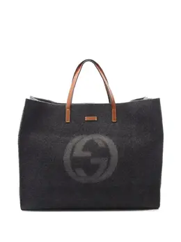 Gucci 2016-2025 GG Wool Felt tote bag 31927562