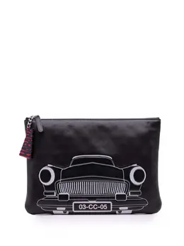 Chanel 2016-2017 Medium Printed Lambskin Cuba La Habana O Case clutch bag 31933747