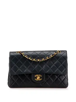 Chanel 1991-1994 Medium Classic Lambskin Double Flap shoulder bag 31933705