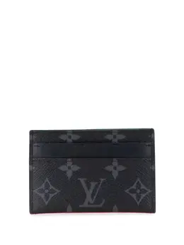 Louis Vuitton 2021-2025 Monogram Eclipse Double card holder 31934451