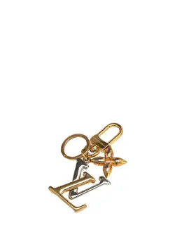 Louis Vuitton 2021 Gold Plated New Wave Ring and Bag Charm key chain 31934453