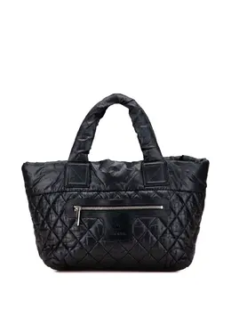 Chanel 2010-2011 Small Quilted Nylon Coco Cocoon tote bag 31932409