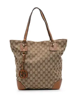 Gucci 2016-2025 Medium GG Canvas GG Charm tote bag 31932842