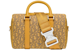 Christian Dior Сумка-седло из коровьей кожи Lingot, дорожная сумка, сумка на плечо, сумка через плечо, обычная мужская сумка, золото 1addu114yky-h20e