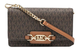 Michael Kors Сумка через плечо из ПВХ, женская, коричневого цвета, из меланжевого цвета 32f2g7hc1b-brnacorn